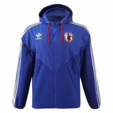 Japan Mens Hooded Windbreaker Football Jacket 2024-25