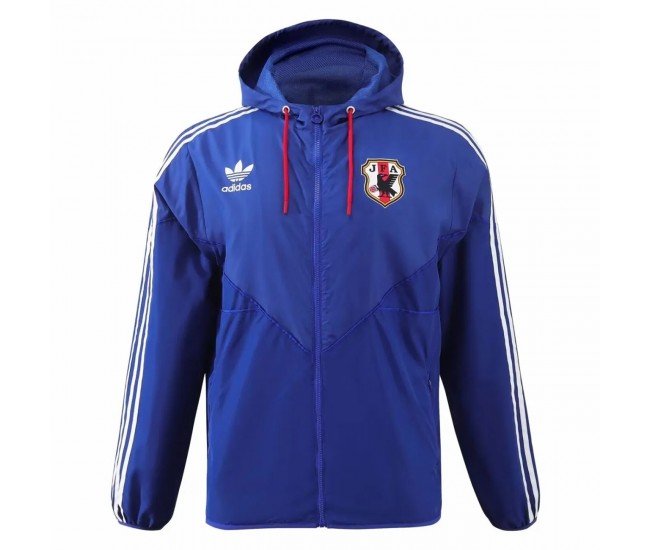 Japan Mens Hooded Windbreaker Football Jacket 2024-25