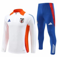 Japan White Training Technical Football Tracksuit 2024-25