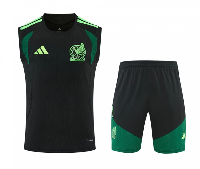 Mexico Adult Black Training Sleeveless Football Kit 2026