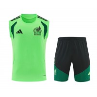 Mexico Adult Green Training Sleeveless Football Kit 2026