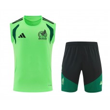 Mexico Adult Green Training Sleeveless Football Kit 2026 Mexico Adult Green Training Sleeveless Football Kit 2026