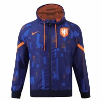 Holland Mens Blue Windbreaker Football Jacket 2024-25