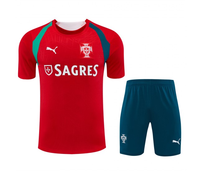 Portugal Adult Red Pre Match Football Kit 2026