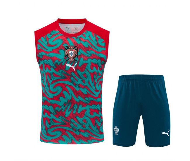 Portugal Adult Pre Match Sleeveless Football Kit 2026