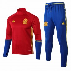Spain Training Technical Football Tracksuit Euro 2016 Red