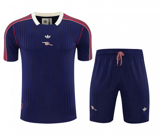 Arsenal Adult Navy Terrace Icons Football Kit 2025-26