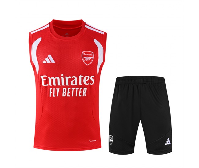 Arsenal Adult Red Training Sleeveless Football Kit 2026-27