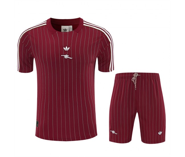 Arsenal Adult Red Terrace Icons Football Kit 2025-26