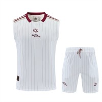 Arsenal Adult White Terrace Icons Sleeveless Football Kit 2025-26