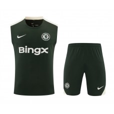 Chelsea Adult FC Strike Sleeveless Football Kit 2025-26 Chelsea Adult FC Strike Sleeveless Football Kit 2025-26