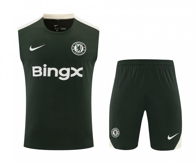 Chelsea Adult FC Strike Sleeveless Football Kit 2025-26