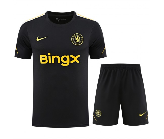Chelsea Adult FC Black Traning Football Kit 2026-27