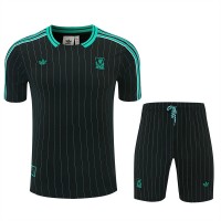 Liverpool FC Adult Terrace Icons Black Football Kit 2025-26