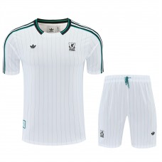 Liverpool FC Adult Terrace Icons White Football Kit 2025-26