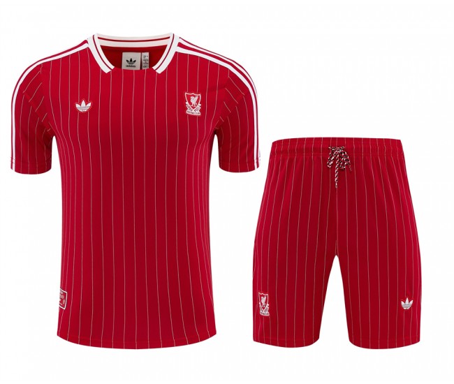 Liverpool FC Adult Terrace Icons Red Football Kit 2025-26