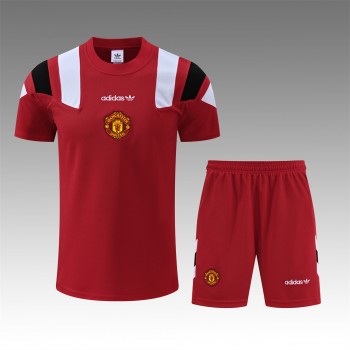 Manchester United Adult Red EQT Training Football Kit 2026-27