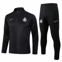 Al Nassr FC Black Training Presentation Football Tracksuit 2024-25