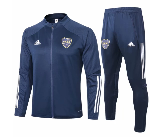 Adidas Boca Juniors Navy Presentation Football Tracksuit 2020