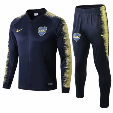 Boca Juniors Blue Stripe Training  Football Tracksuit 2018/19