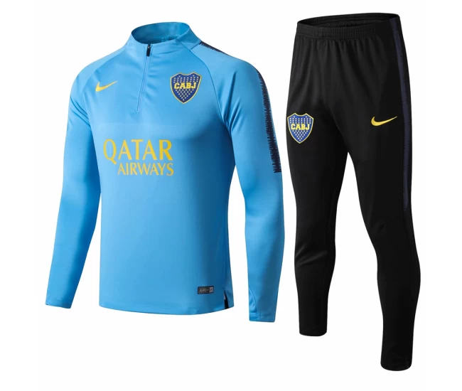 Boca Juniors Blue/Black Training  Football Tracksuit 2018/19