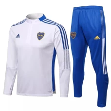 Boca Juniors White Training Football Tracksuit 2021-22