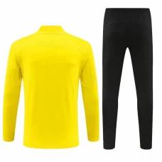 BVB Borussia Dortmund Mens Yellow Training Technical Football Tracksuit 2024-25