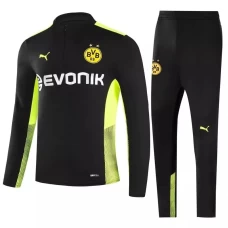 BVB Borussia Dortmund Black Training Technical Football Tracksuit 2021-22