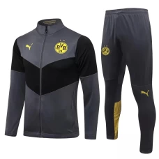 BVB Borussia Dortmund Grey Training Presentation Football Tracksuit 2021-22