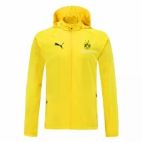 Bvb Borussia Dortmund Windbreaker Jacket Yellow 2021
