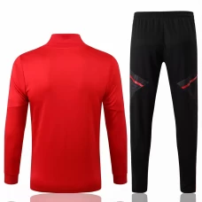 Bayern Munich Red Training Presentation Football Tracksuit 2022-23