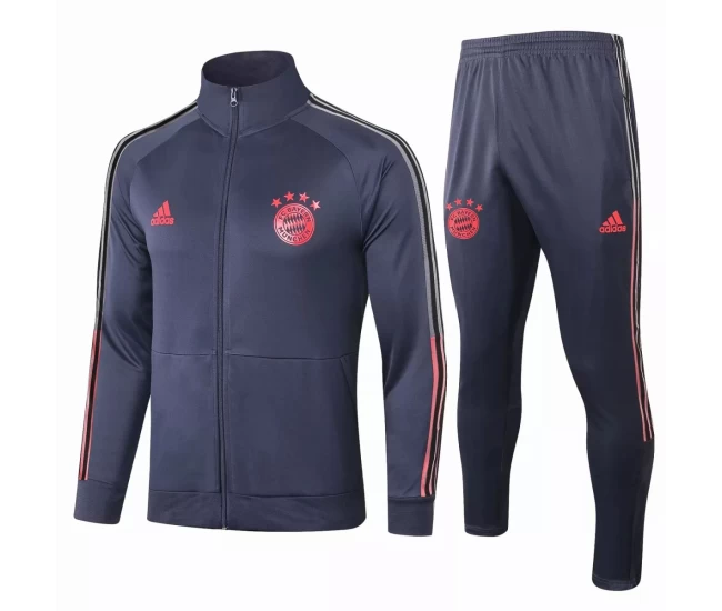 Bayern Munich Technical Training Soccer Tracksuit Navy 2020 2021