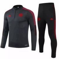 Bayern Munich Black Training Technical Football Tracksuit 2021-22