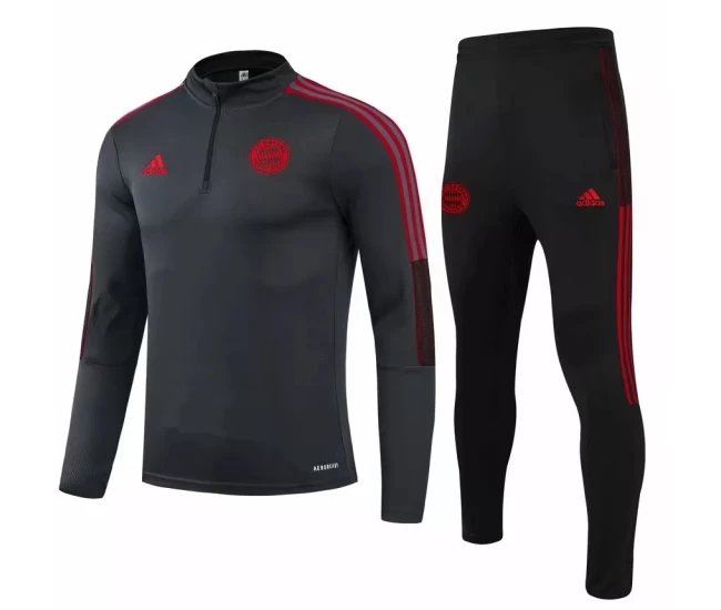 Bayern Munich Black Training Technical Football Tracksuit 2021-22