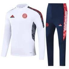 Bayern Munich White Training Technical Football Tracksuit 2021-22