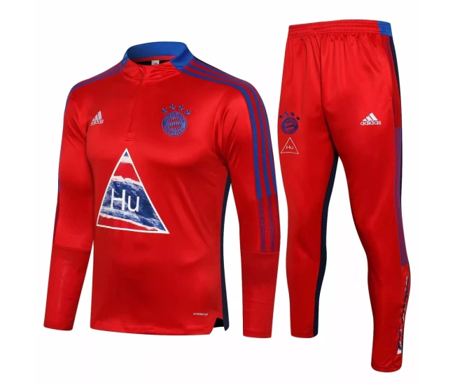 Bayern Munich Human Race Training Technical Football Tracksuit 2021-22