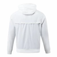 Corinthians Mens White Hooded Windrunner Football Jacket 2024-25