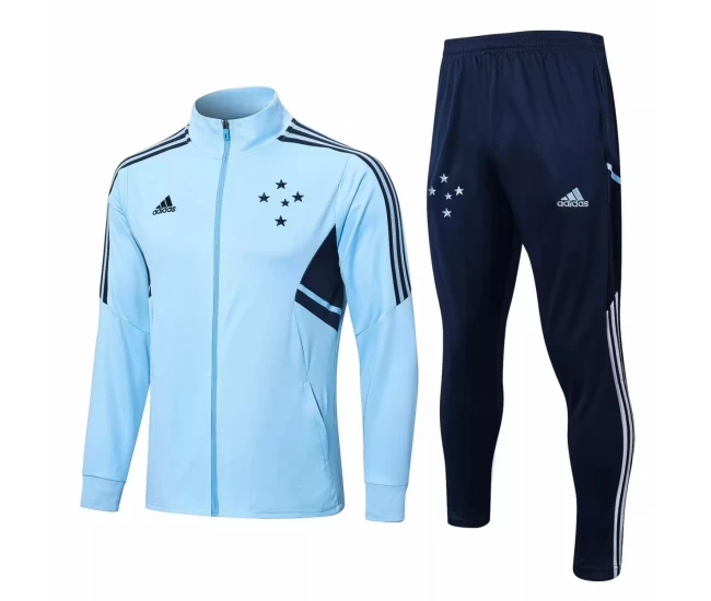 Cruzeiro Blue Training Presentation Football Tracksuit 2022-23