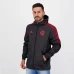 Flamengo Black Windbreaker Football Jacket