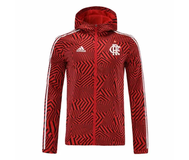 Flamengo Windbreaker Jacket Red 2021 2022
