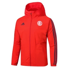 Internacional Red Windbreaker Football Jacket 2022