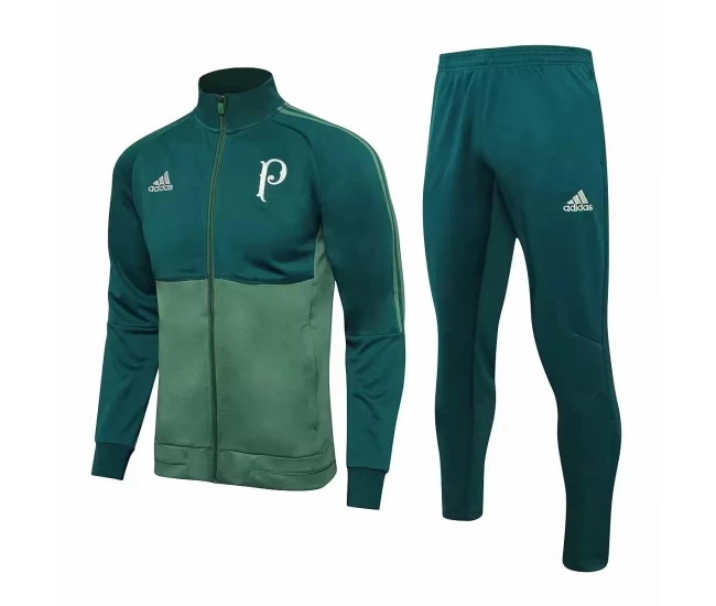 Palmeiras Green Training Presentation Football Tracksuit 2022-23