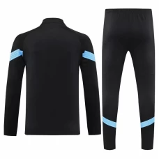 Olympique Marseille Black Training Technical Football Tracksuit 2022-23