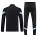 Olympique Marseille Black Training Technical Football Tracksuit 2022-23