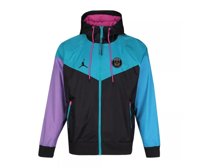 PSG All Weather Windrunner Football Jacket Colorful 2020 2021