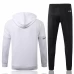 PSG Jordan Football Presentation White Tracksuit 2020