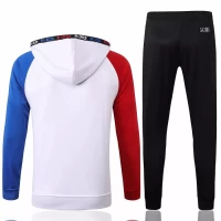 Jordan X Psg Football Casual Fleece Presentation Tracksuit 2020 White