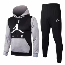 Jordan Black Casual fleece Presentation Suit 2020