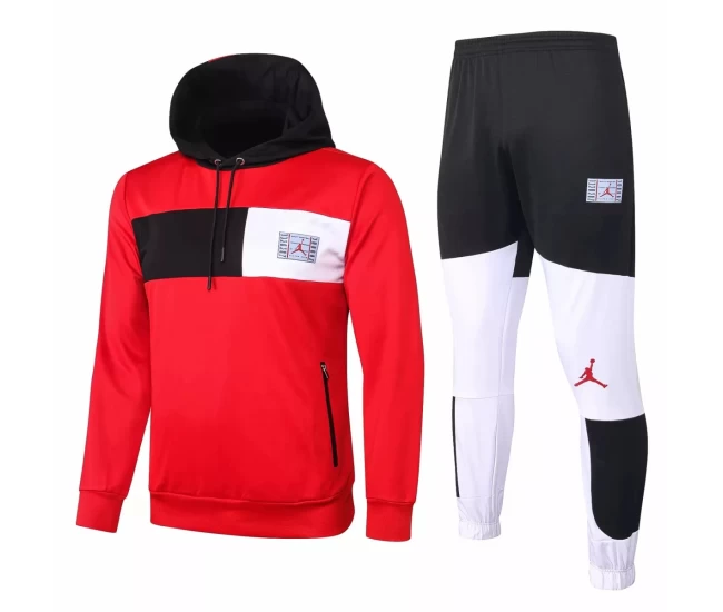 Jordan Red Football Presentation Tracksuit 2020