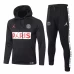 Jordan X PSG Black Football Presentation Tracksuit 2020